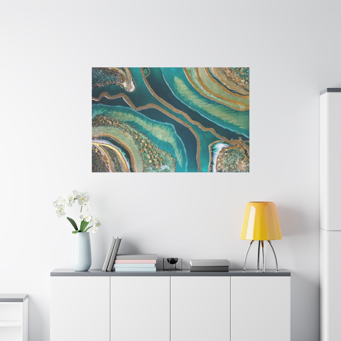 Dioptase Canvas Wall Art - Splendour