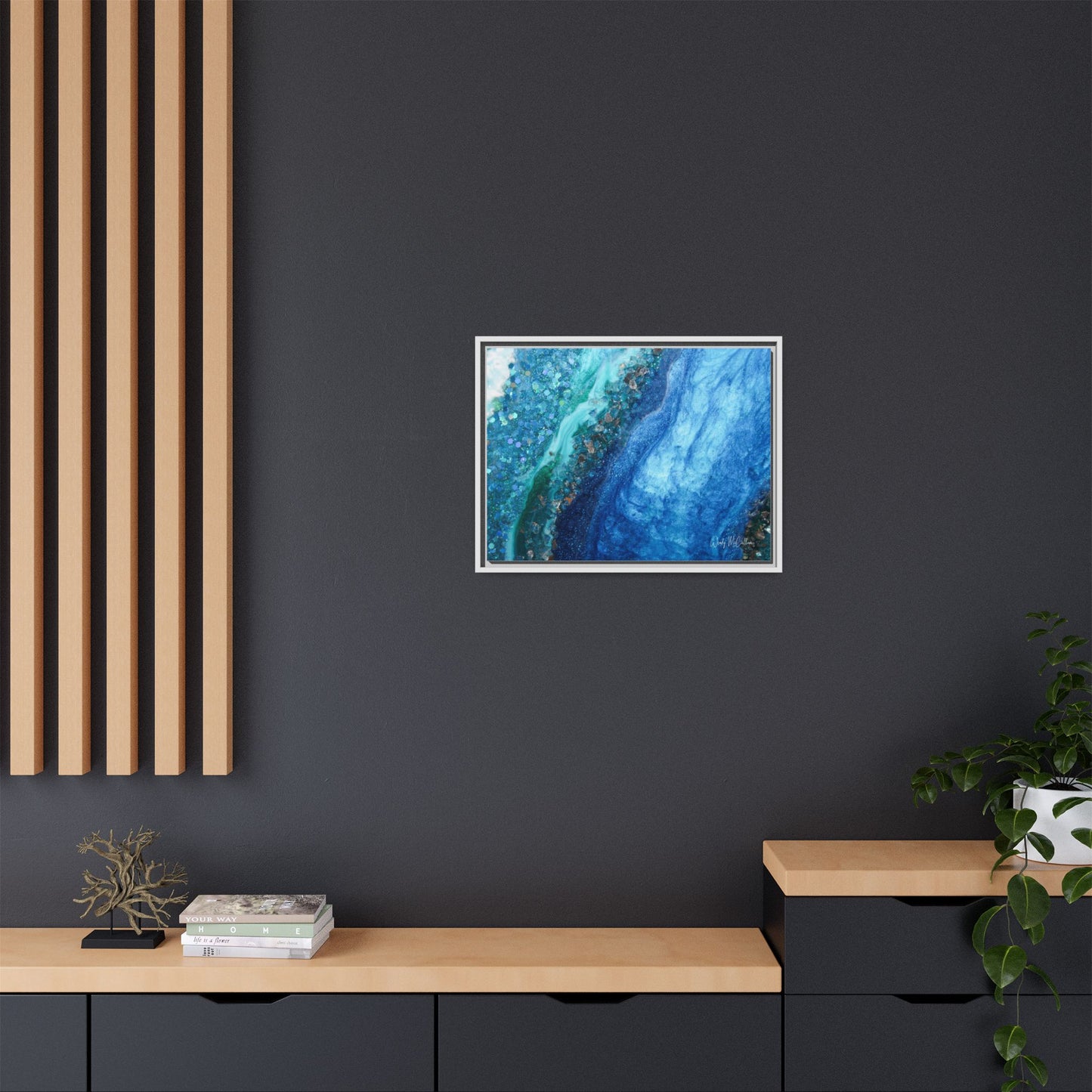 Elucidation Framed Print - Opulence