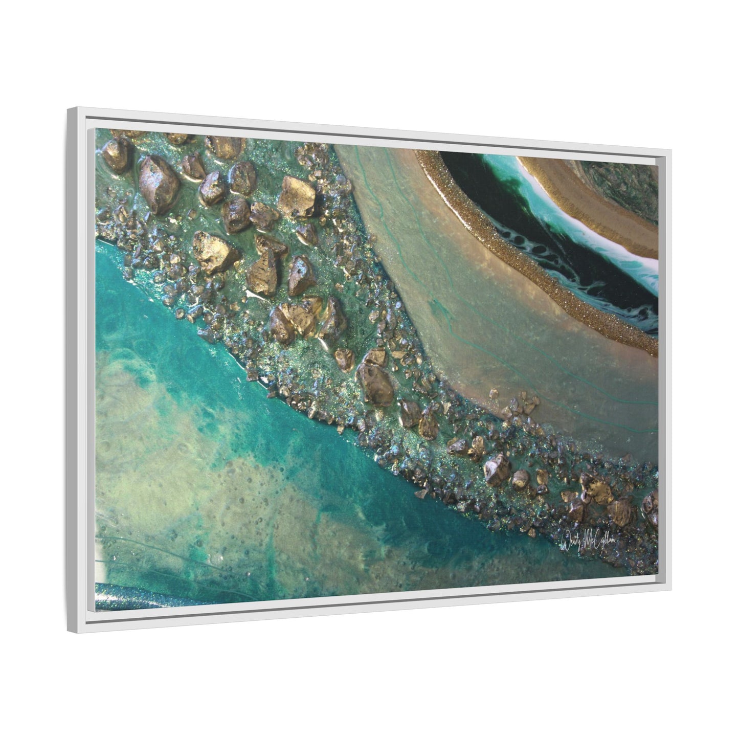 Dioptase Framed Print - Grace