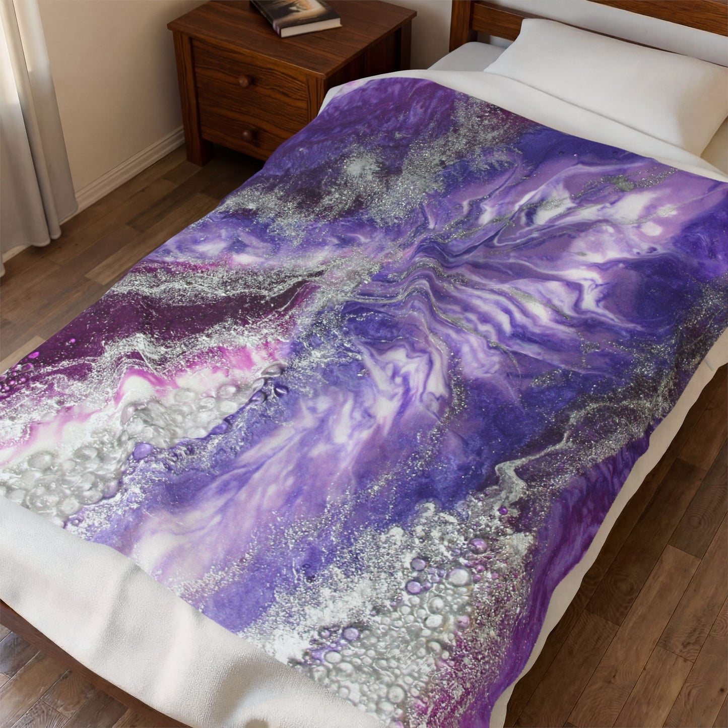 Amethyst Dreams Splendour - Velveteen Plush Blanket