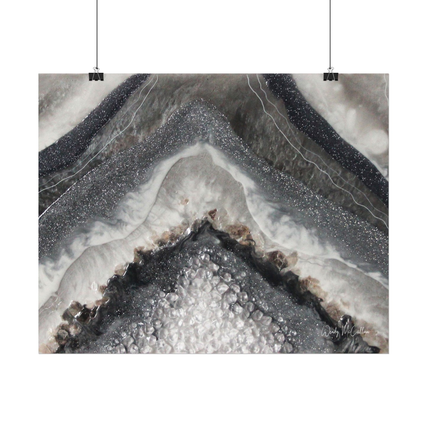 Grey Moonstone Fine Art Print - Splendour