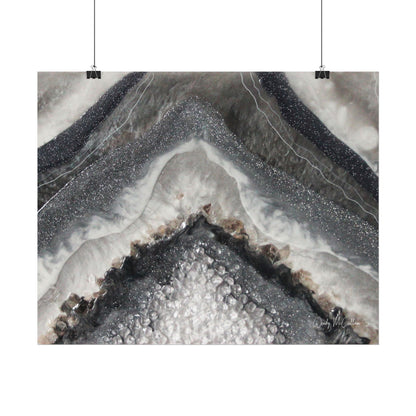 Grey Moonstone Fine Art Print - Splendour