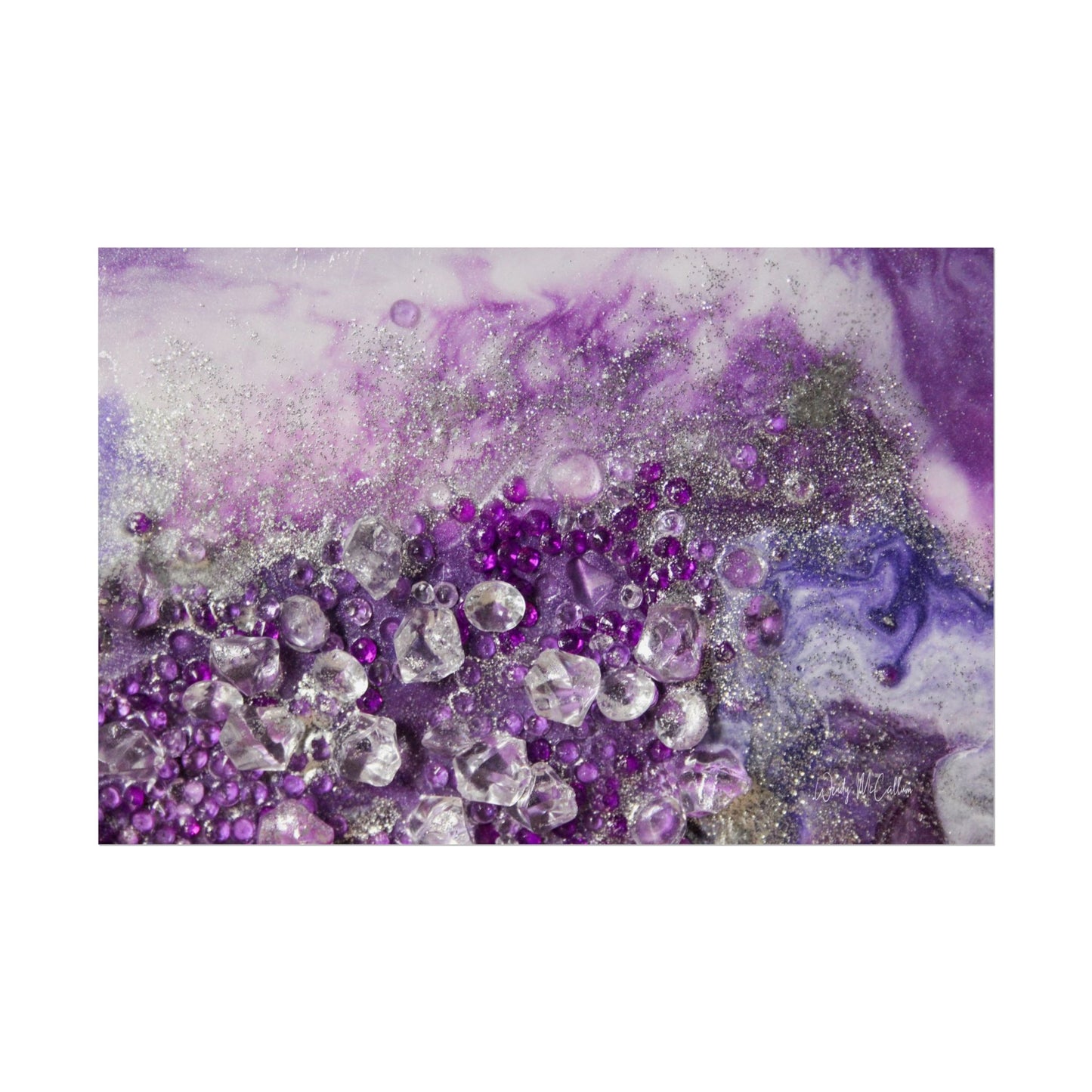 Amethyst Dreams Fine Art Print - Elegance