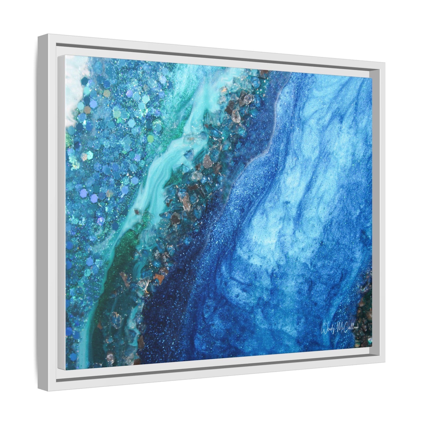Elucidation Framed Print - Opulence