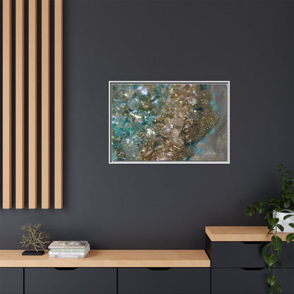 Dioptase Framed Print - Opulence