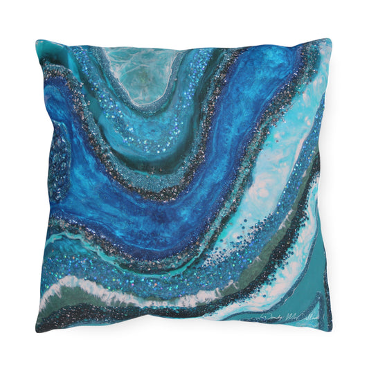 Elucidation Splendour Outdoor Pillow - Patio Cushion