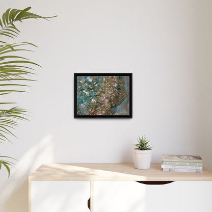 Dioptase Framed Print - Opulence