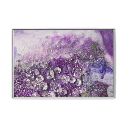 Amethyst Dreams Framed Print - Elegance