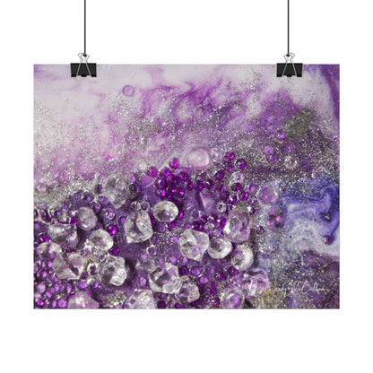 Amethyst Dreams Fine Art Print - Elegance