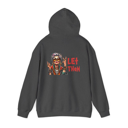 Let Them – Bold Attitude Woman in Her Prime Empowerment Hoodie