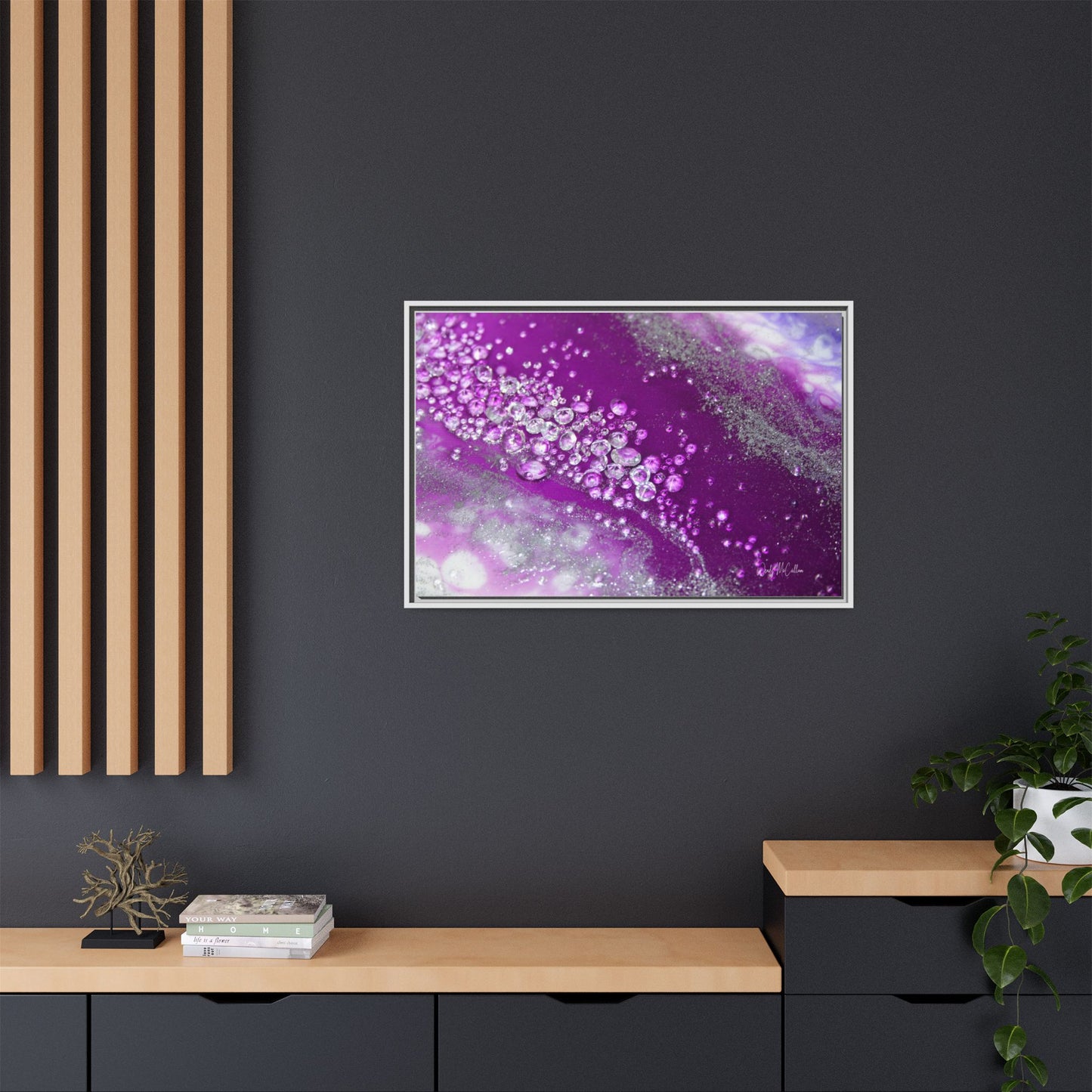 Amethyst Dreams Framed Print - Grace