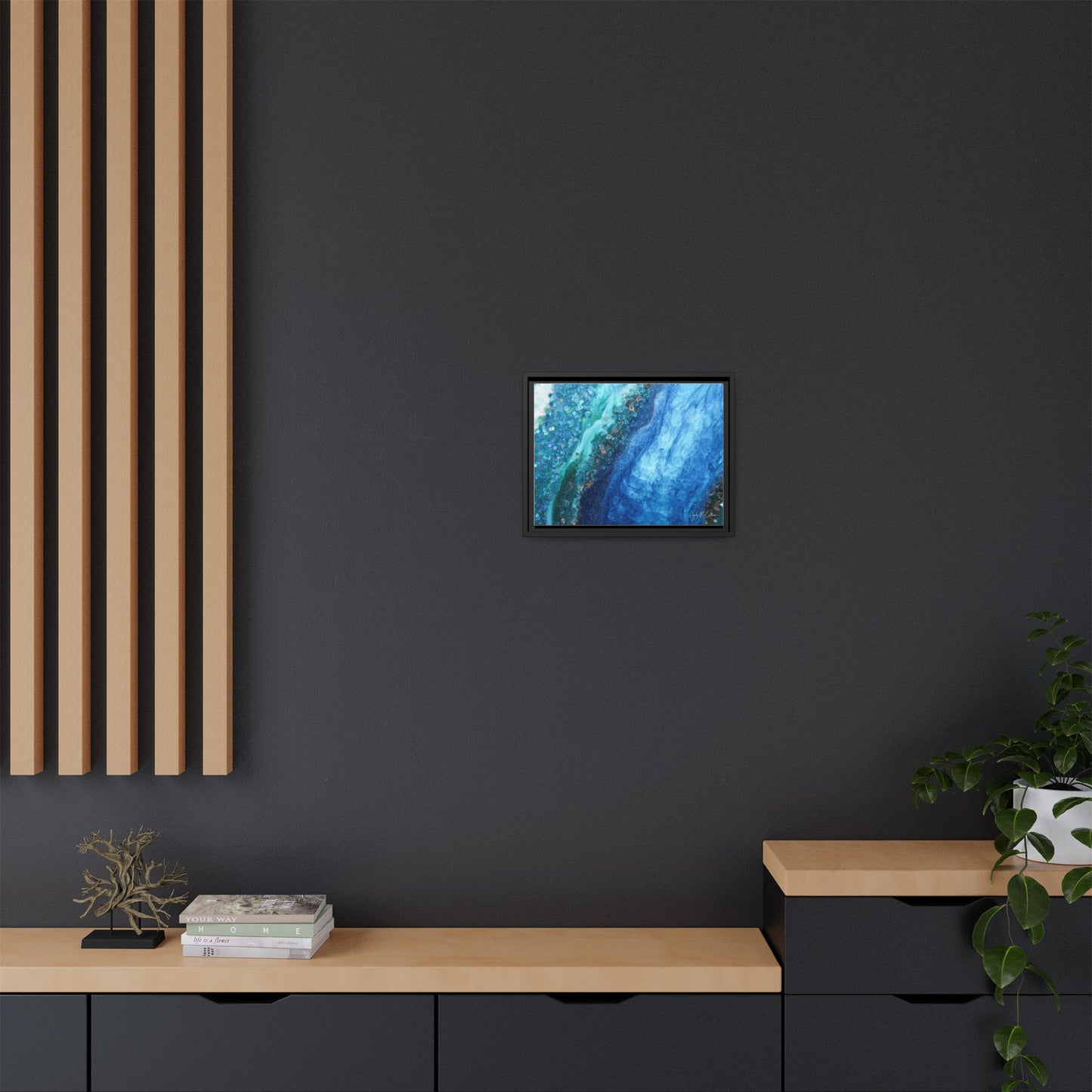 Elucidation Framed Print - Opulence