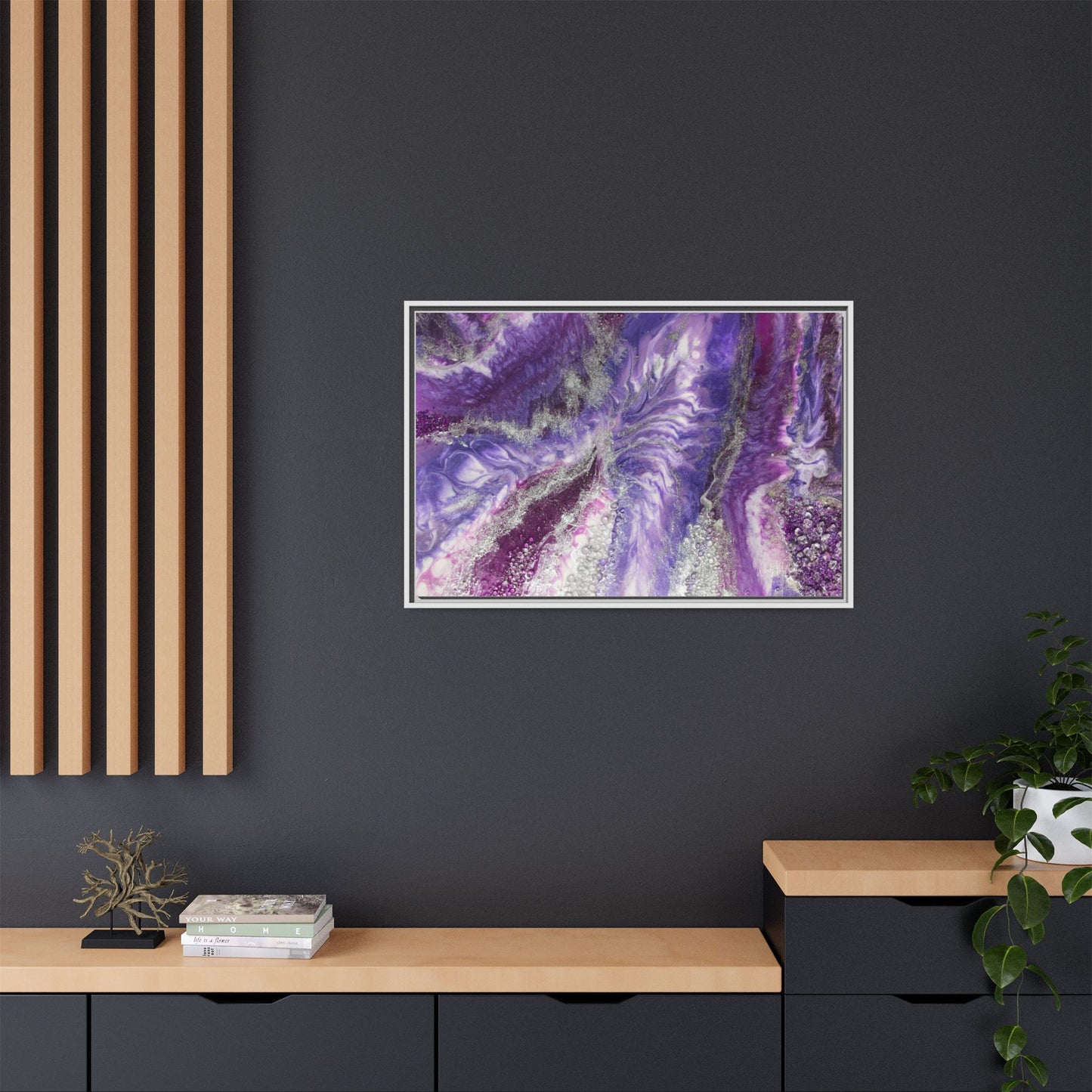 Amethyst Dreams Framed Print - Splendour
