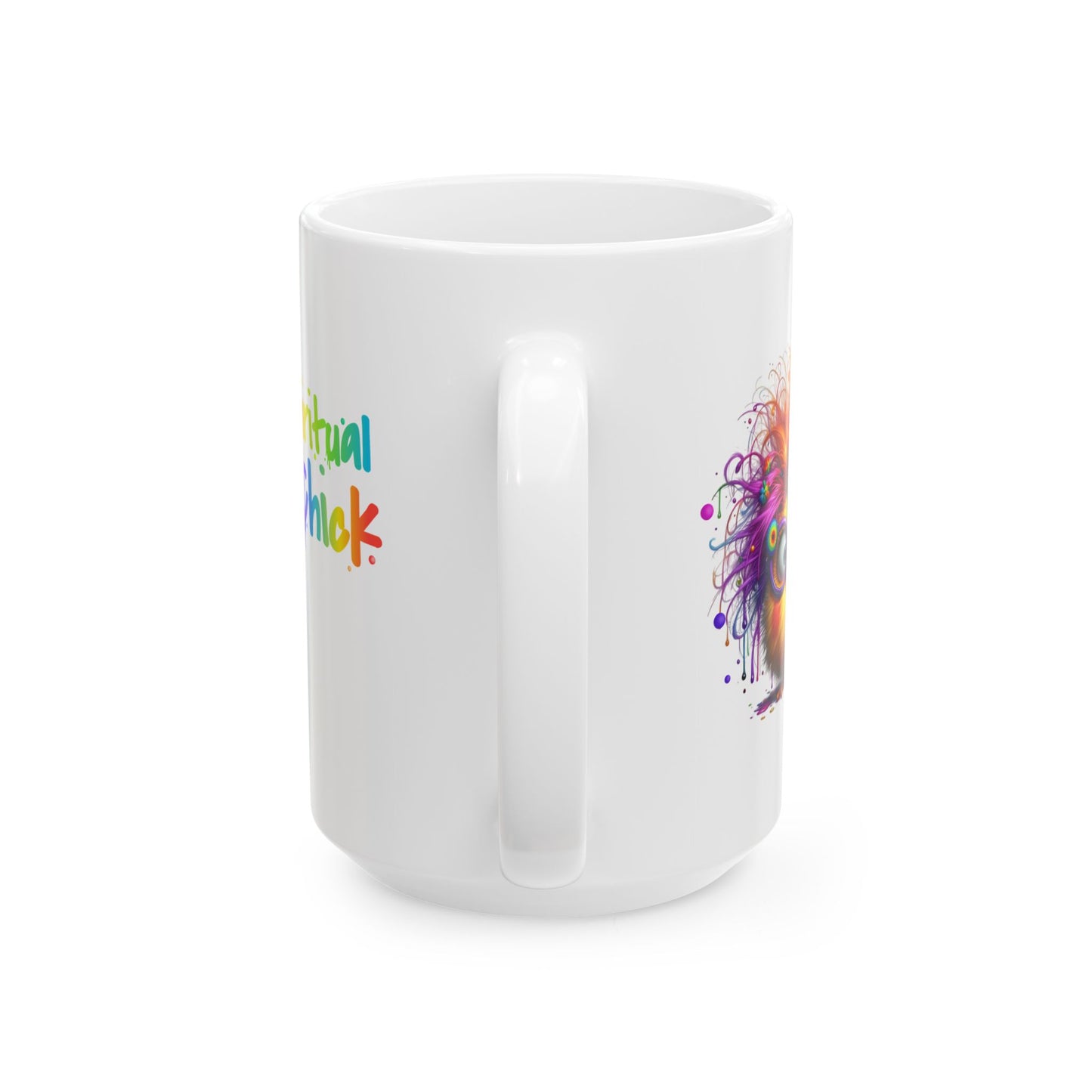 Spiritual Chick Rainbow Chakra Ceramic Mug (11oz & 15oz)