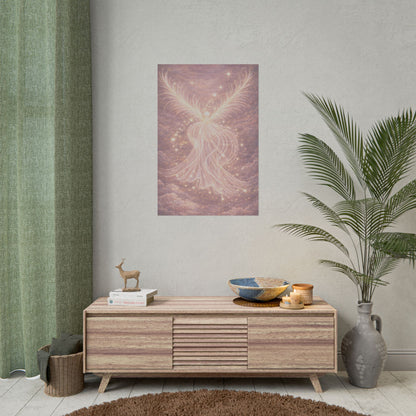 Archangel Chamuel – Fine Art Print | Angel of Love, Peace & Emotional Healing