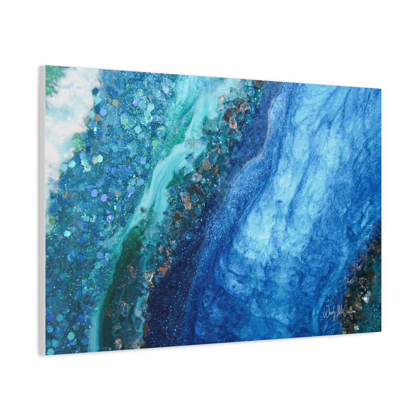 Elucidation Canvas Wall Art - Opulence