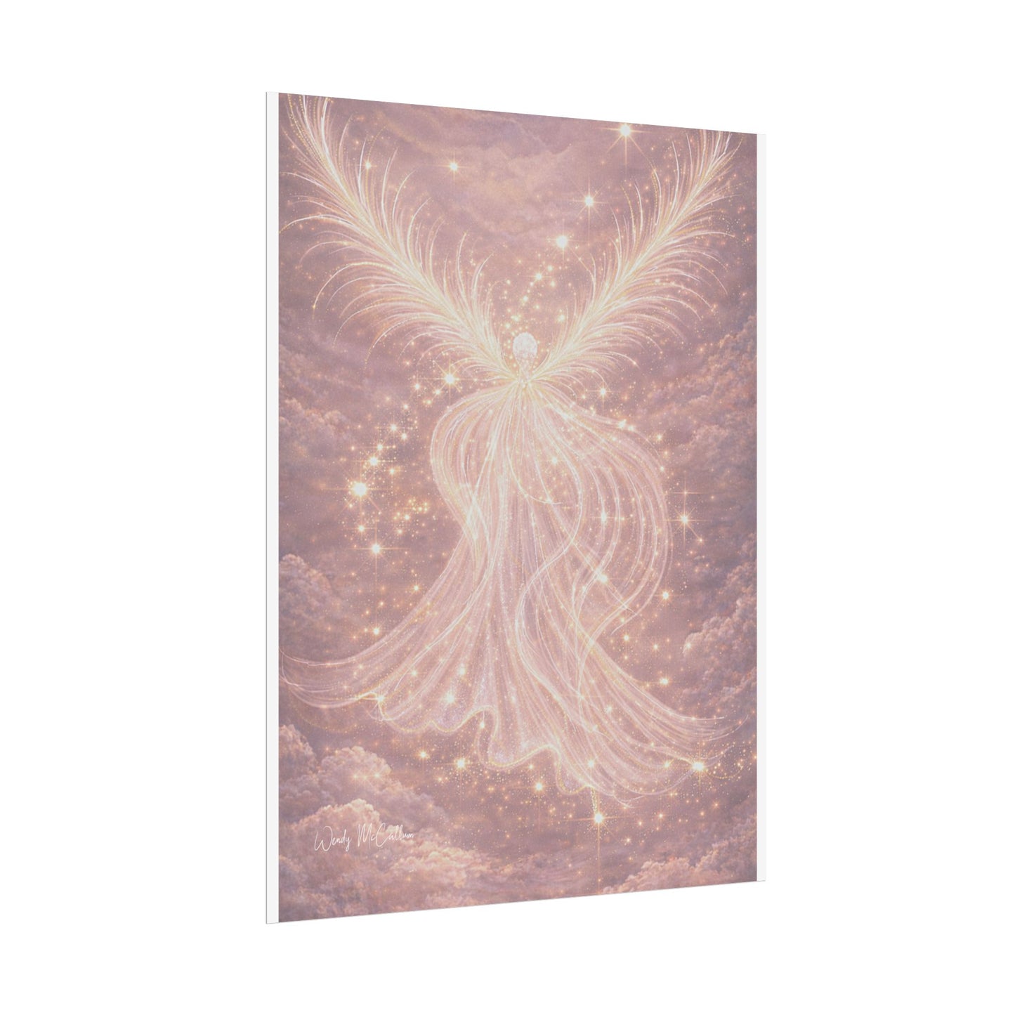 Archangel Chamuel – Fine Art Print | Angel of Love, Peace & Emotional Healing