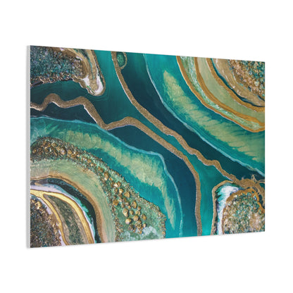 Dioptase Canvas Wall Art - Splendour