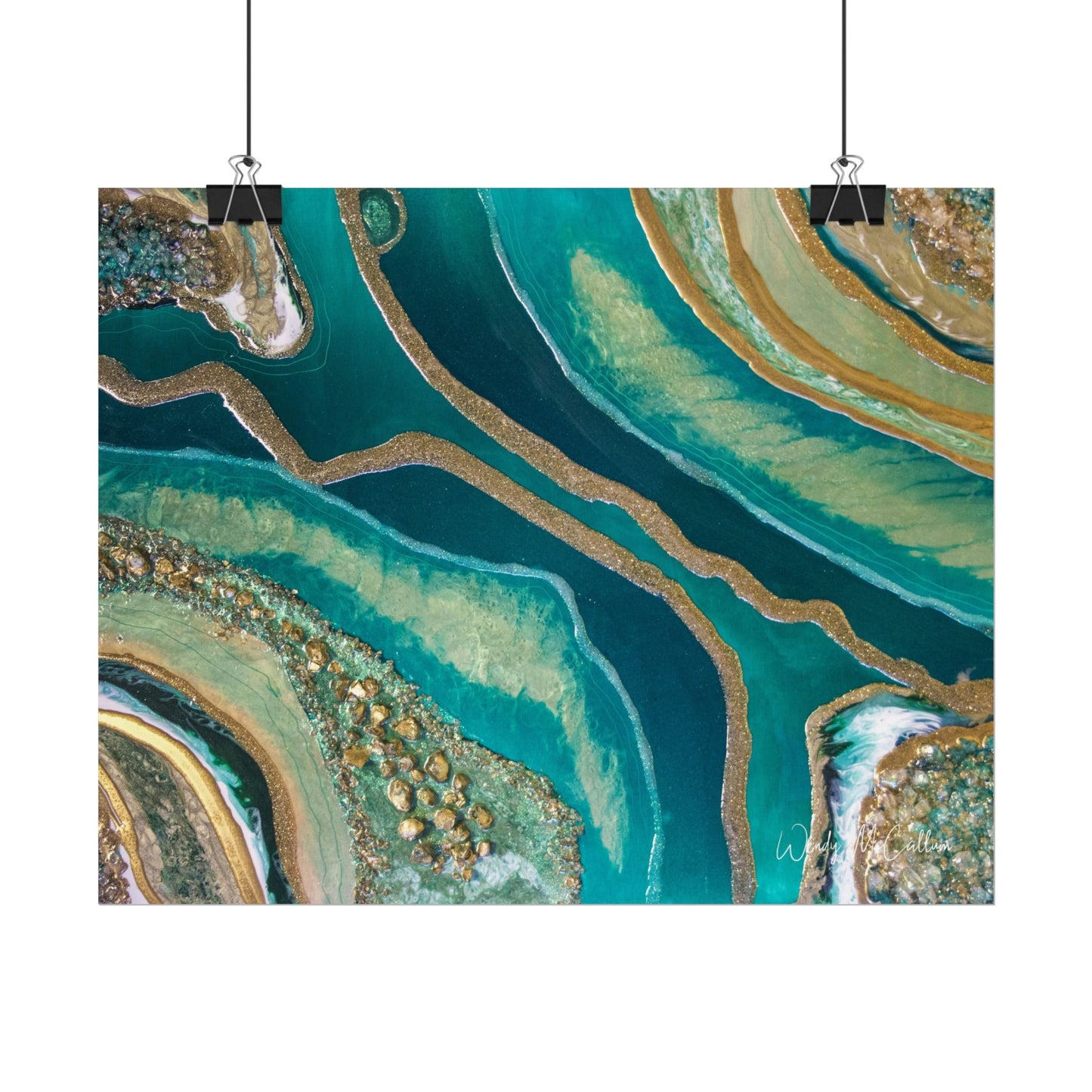 Dioptase Fine Art Print - Splendour