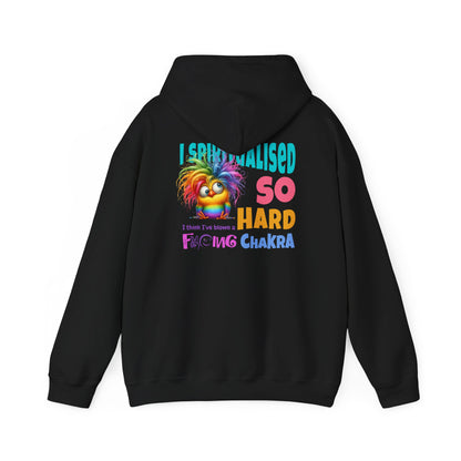 I Spiritualised Too Hard… I Think I’ve Blown a Chakra – Funny Rainbow Chick Hoodie