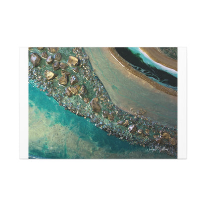Dioptase Canvas Wall Art - Grace