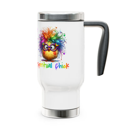 Spiritual Chick – Stainless Steel Travel Mug (14oz)