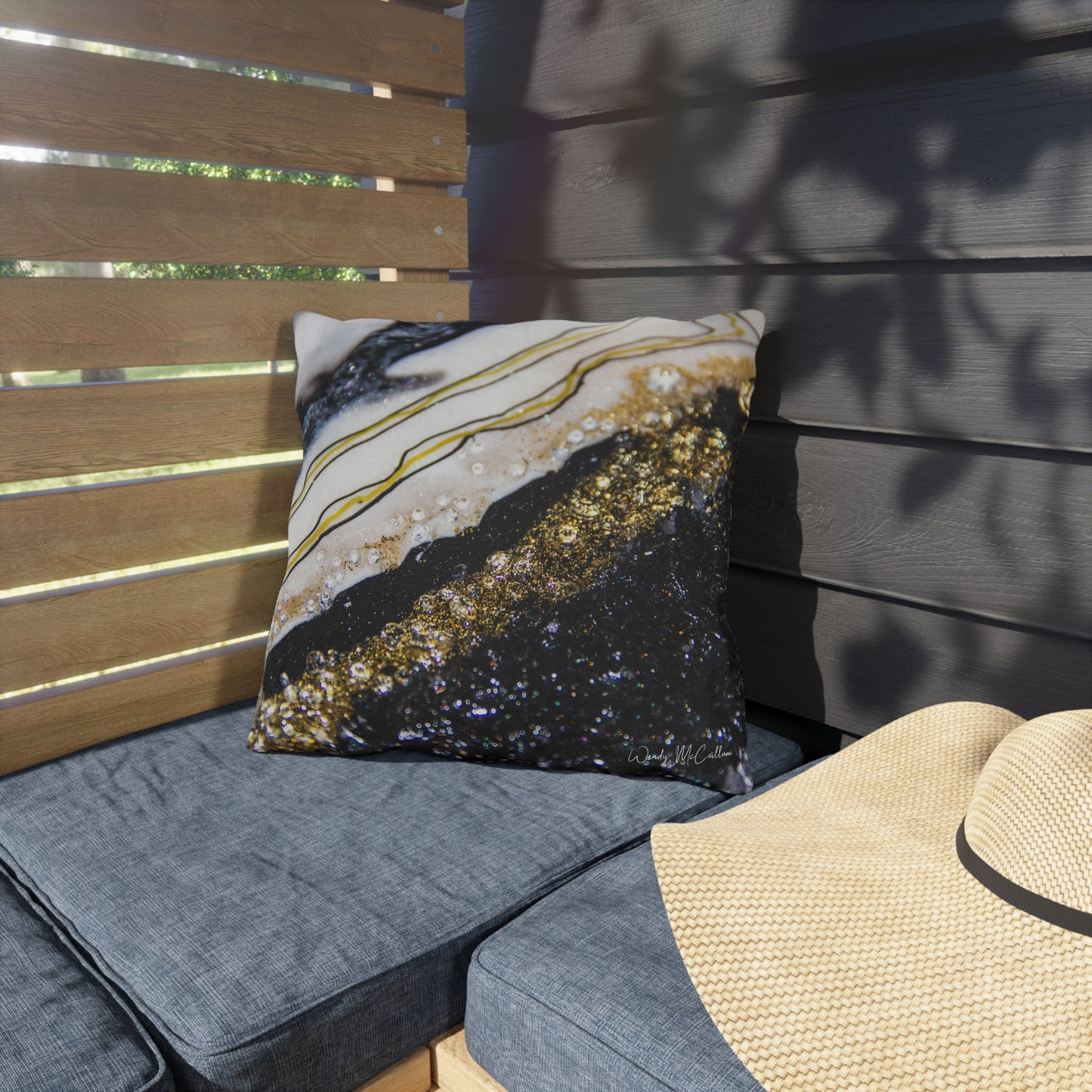 Alchemy Opulence Outdoor Pillow - Patio Cushion