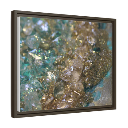 Dioptase Framed Print - Opulence