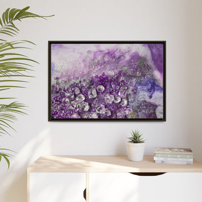 Amethyst Dreams Framed Print - Elegance