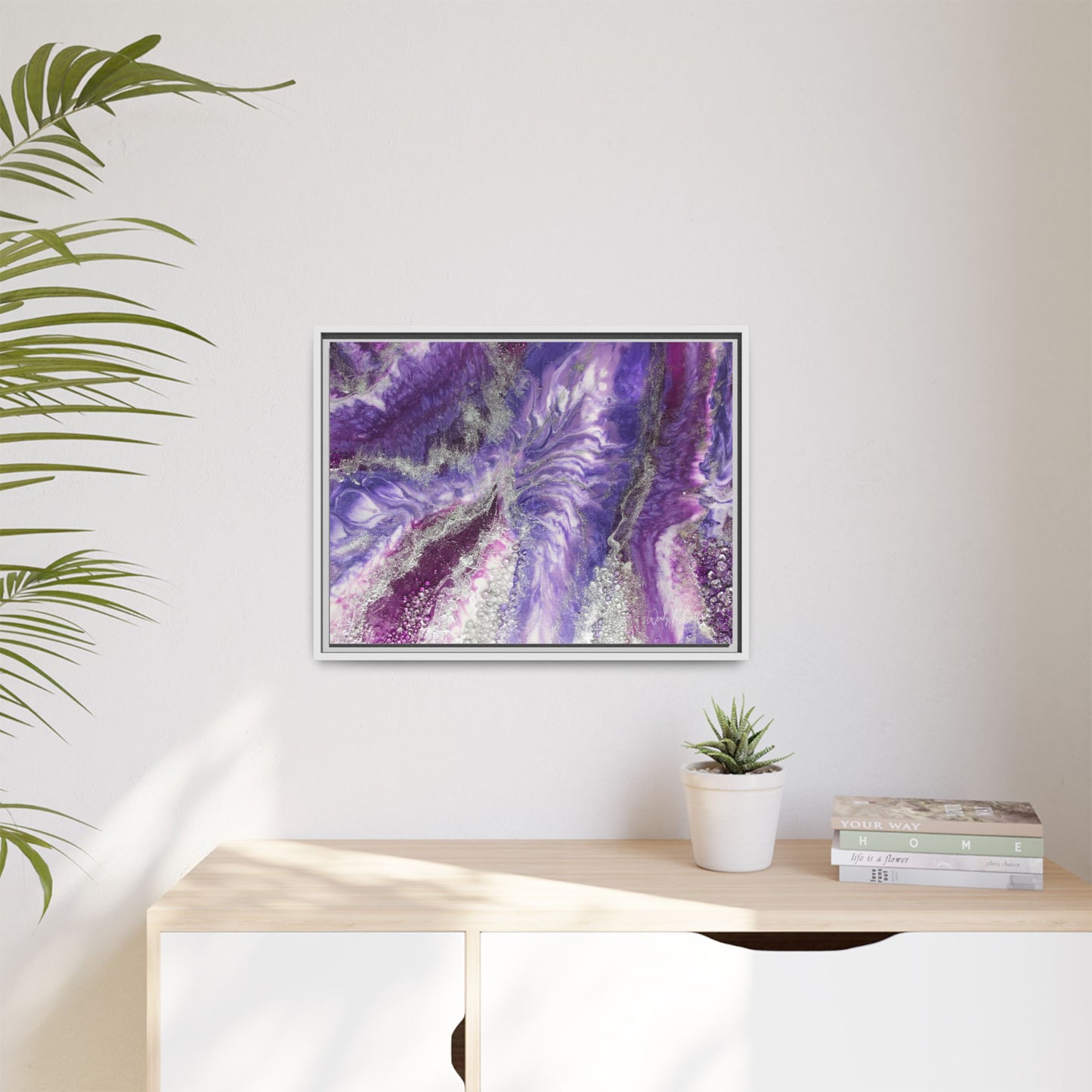 Amethyst Dreams Framed Print - Splendour
