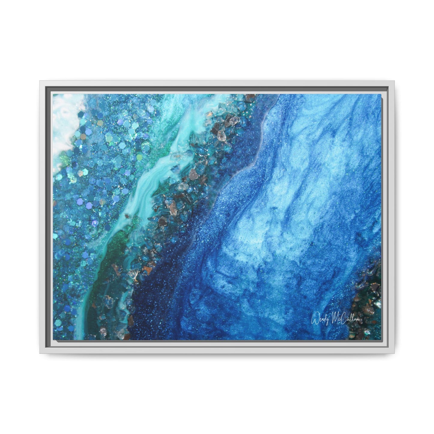 Elucidation Framed Print - Opulence