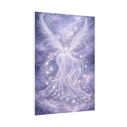 Archangel Jeremiel – Fine Art Print | Angel of Insight, Life Review & Spiritual Clarity