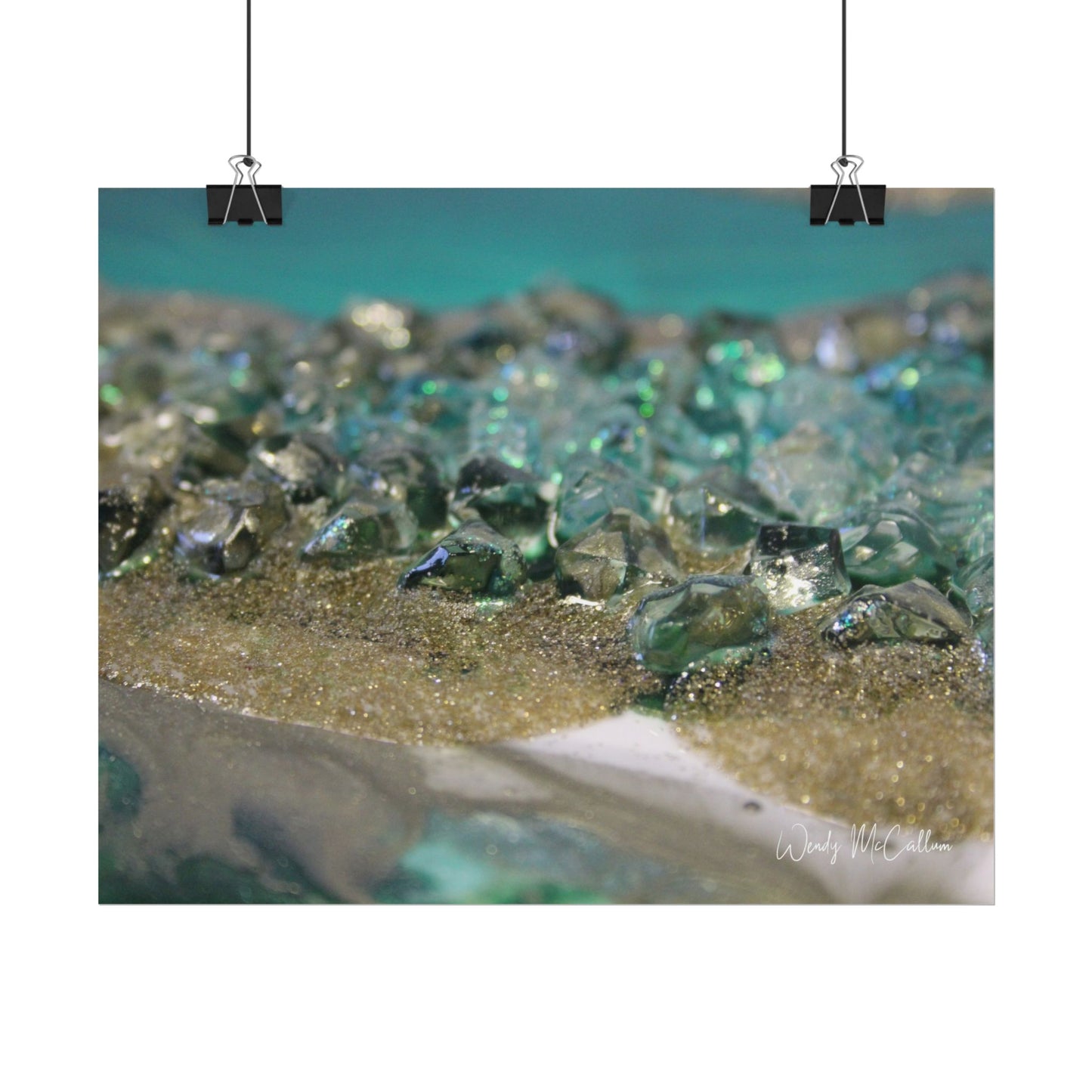 Dioptase Fine Art Print - Elegance