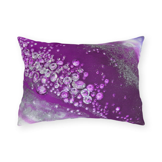 Amethyst Dreams Grace Outdoor Pillow - Patio Cushion
