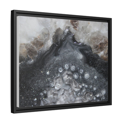 Grey Moonstone Framed Print - Elegance