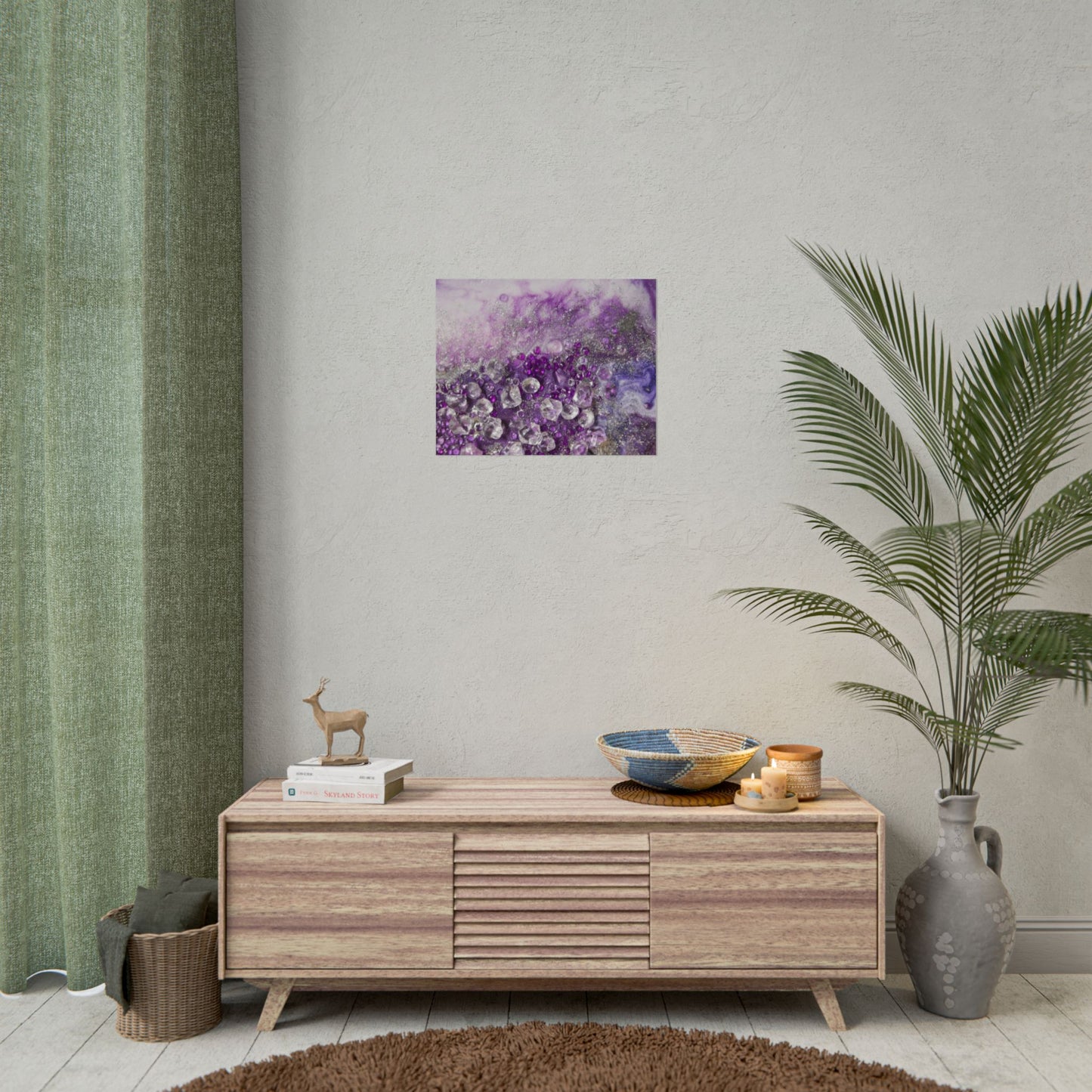 Amethyst Dreams Fine Art Print - Elegance