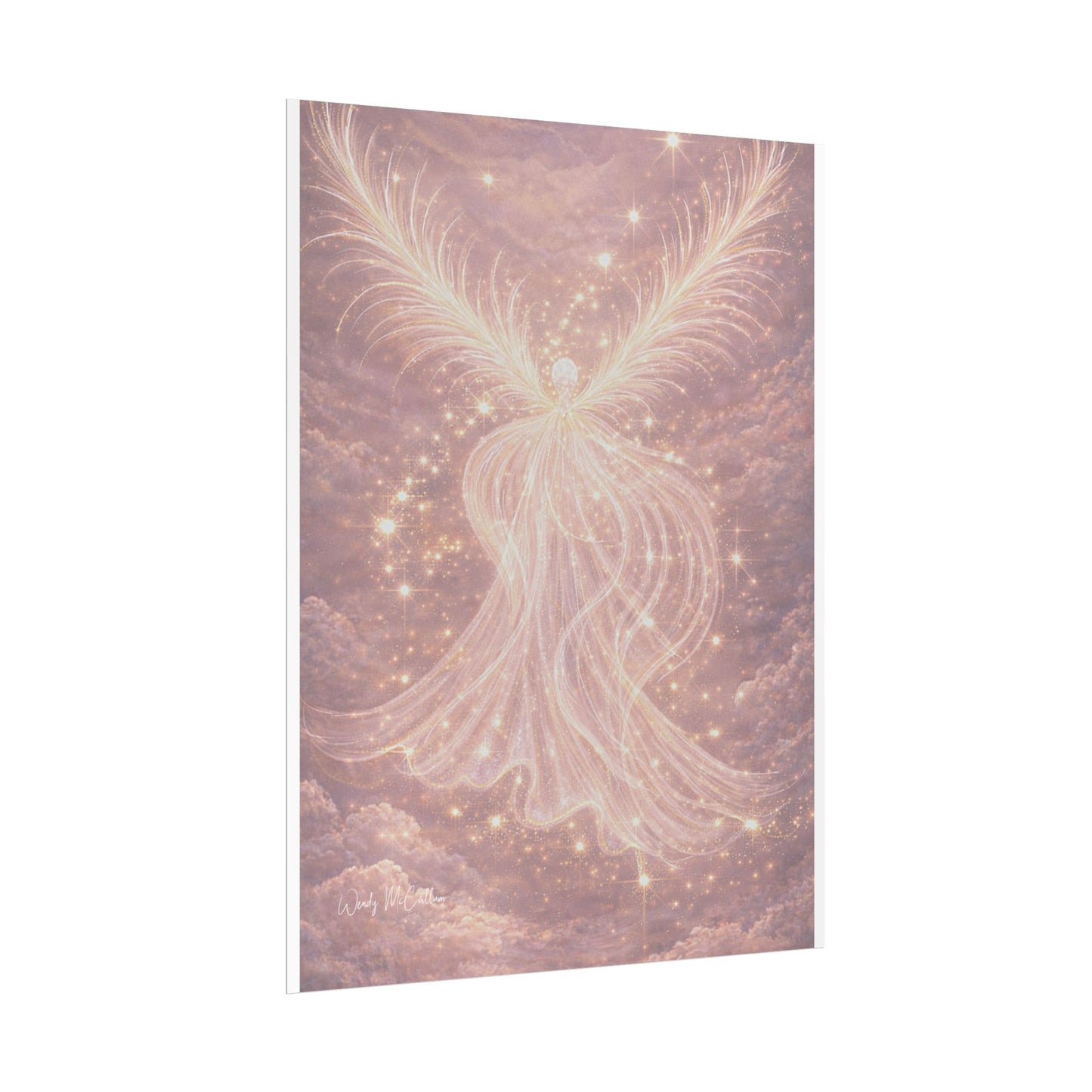 Archangel Chamuel – Fine Art Print | Angel of Love, Peace & Emotional Healing