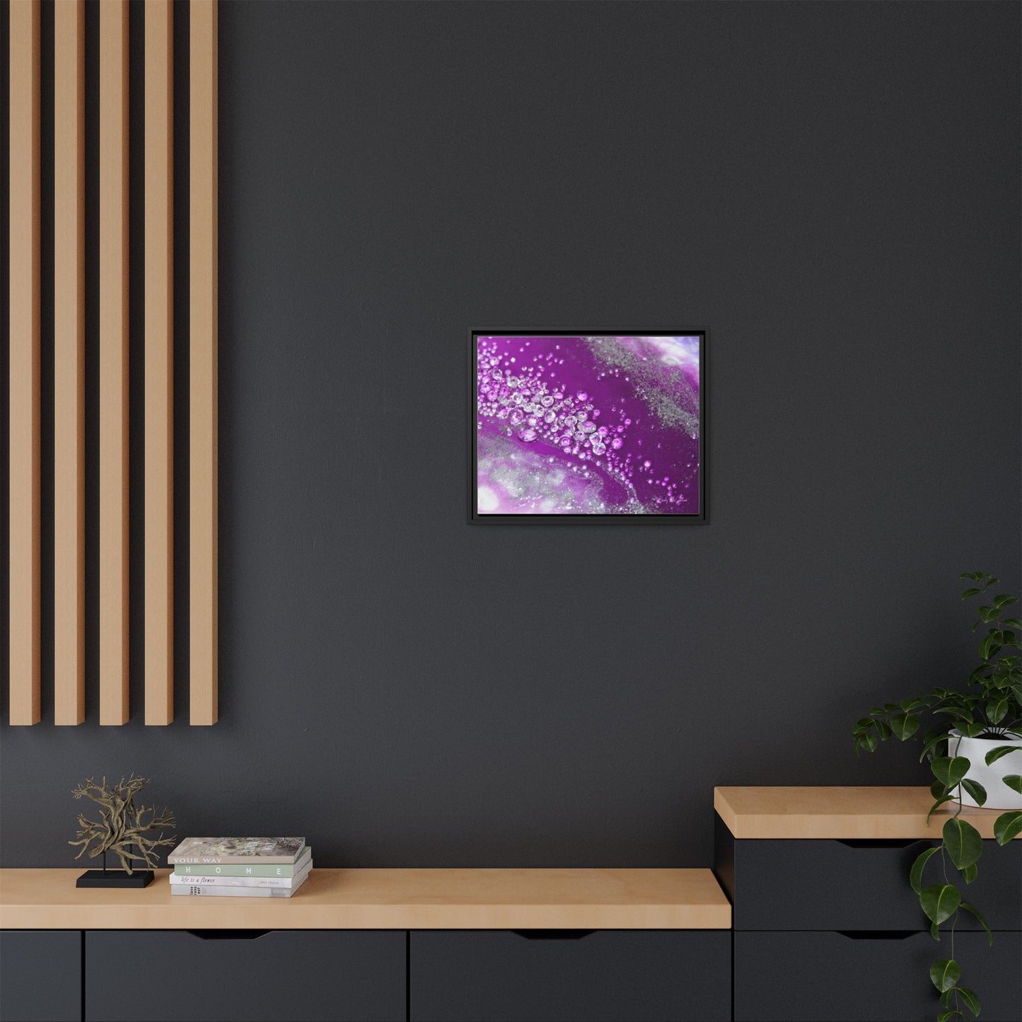 Amethyst Dreams Framed Print - Grace