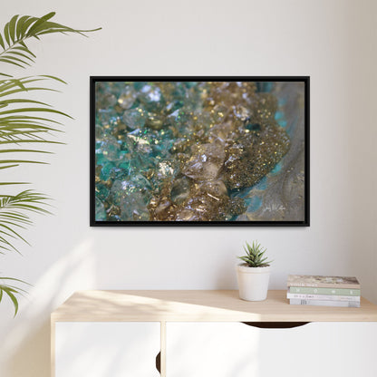 Dioptase Framed Print - Opulence