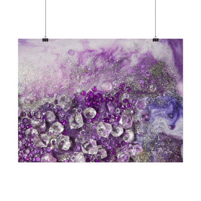 Amethyst Dreams Fine Art Print - Elegance