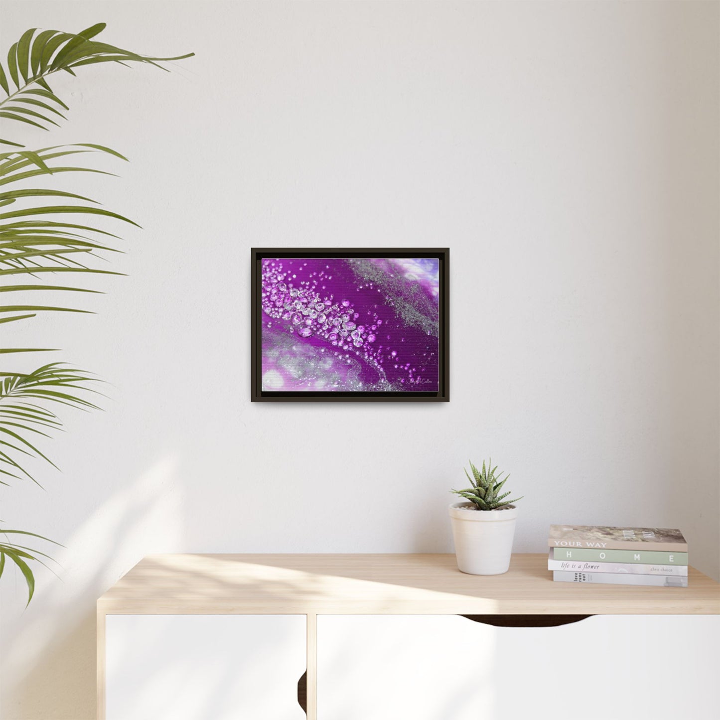 Amethyst Dreams Framed Print - Grace