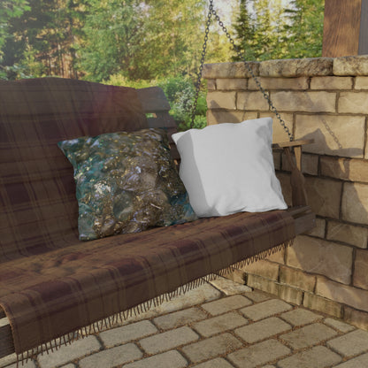 Dioptase Opulence Outdoor Pillow - Patio Cushion