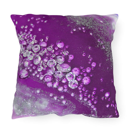 Amethyst Dreams Grace Outdoor Pillow - Patio Cushion