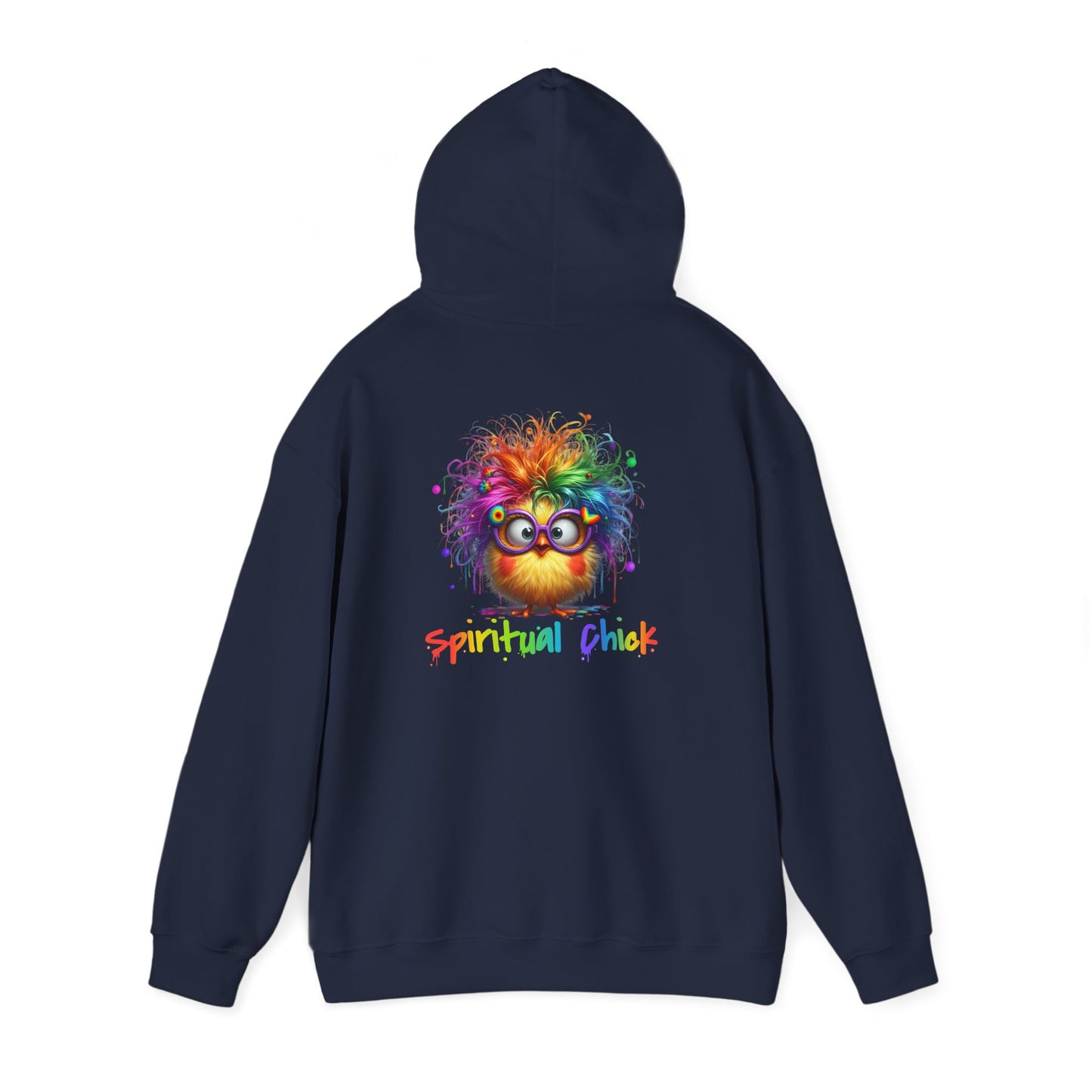 Spiritual Chick – Cute High-Vibe Rainbow Hoodie