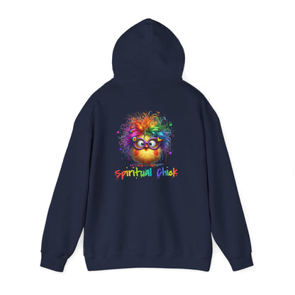Spiritual Chick – Cute High-Vibe Rainbow Hoodie