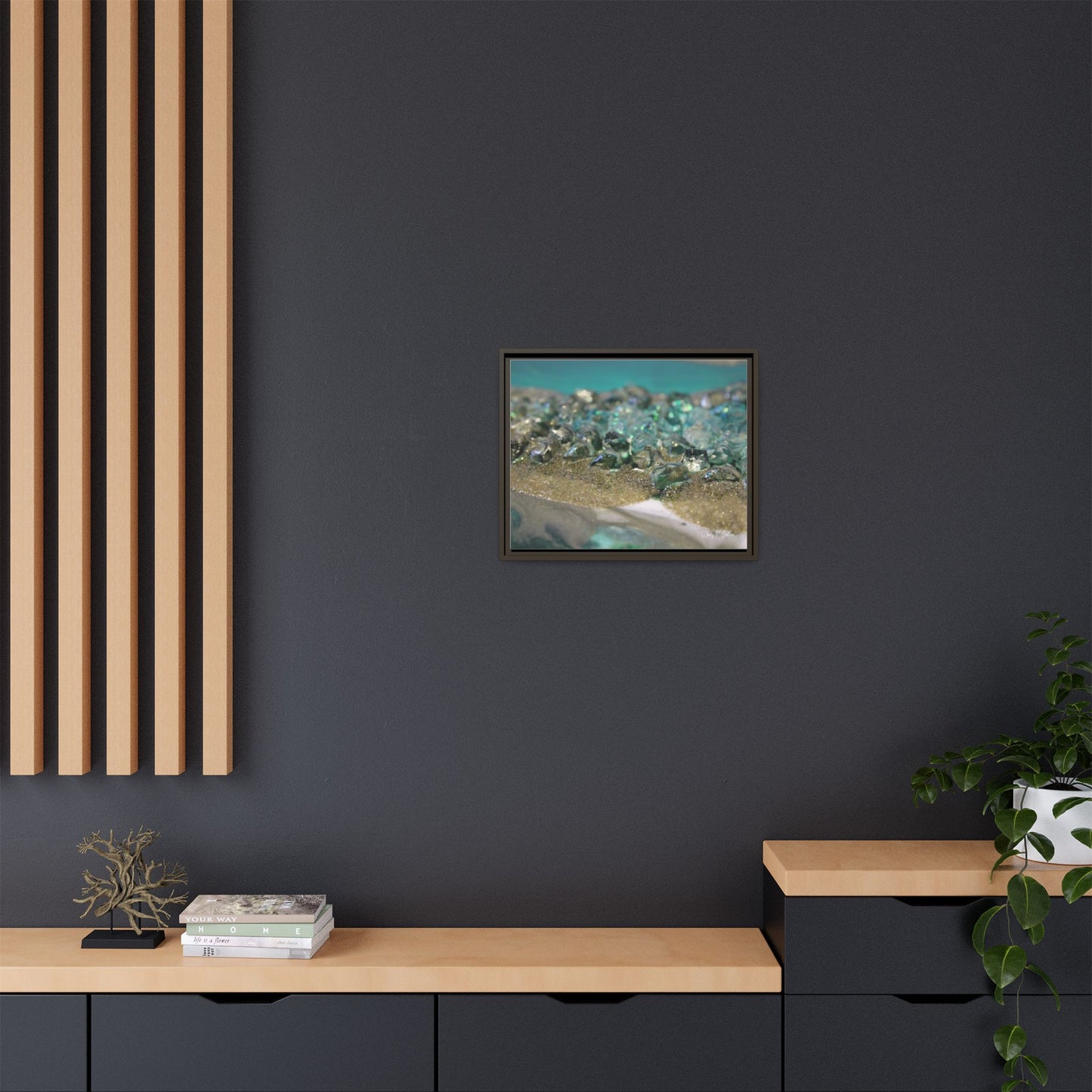 Dioptase Framed Print - Elegance