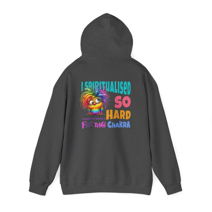 I Spiritualised Too Hard… I Think I’ve Blown a Chakra – Funny Rainbow Chick Hoodie