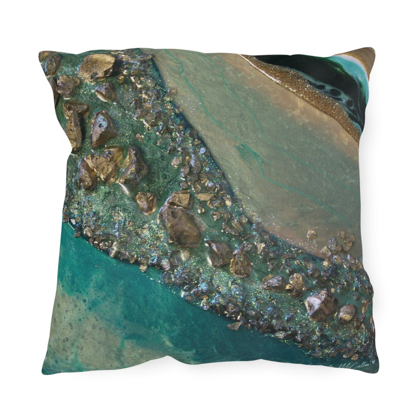 Dioptase Grace Outdoor Pillow - Patio Cushion