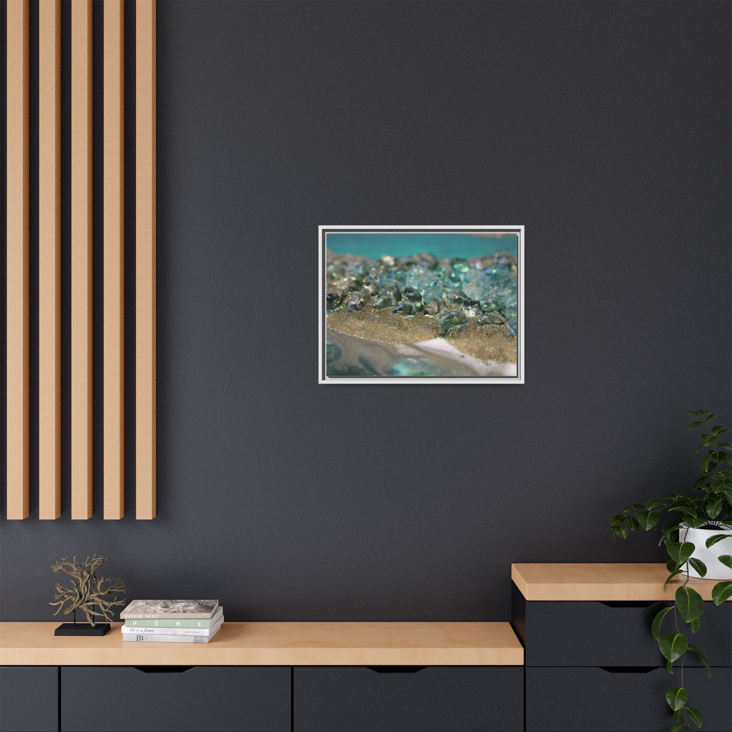 Dioptase Framed Print - Elegance