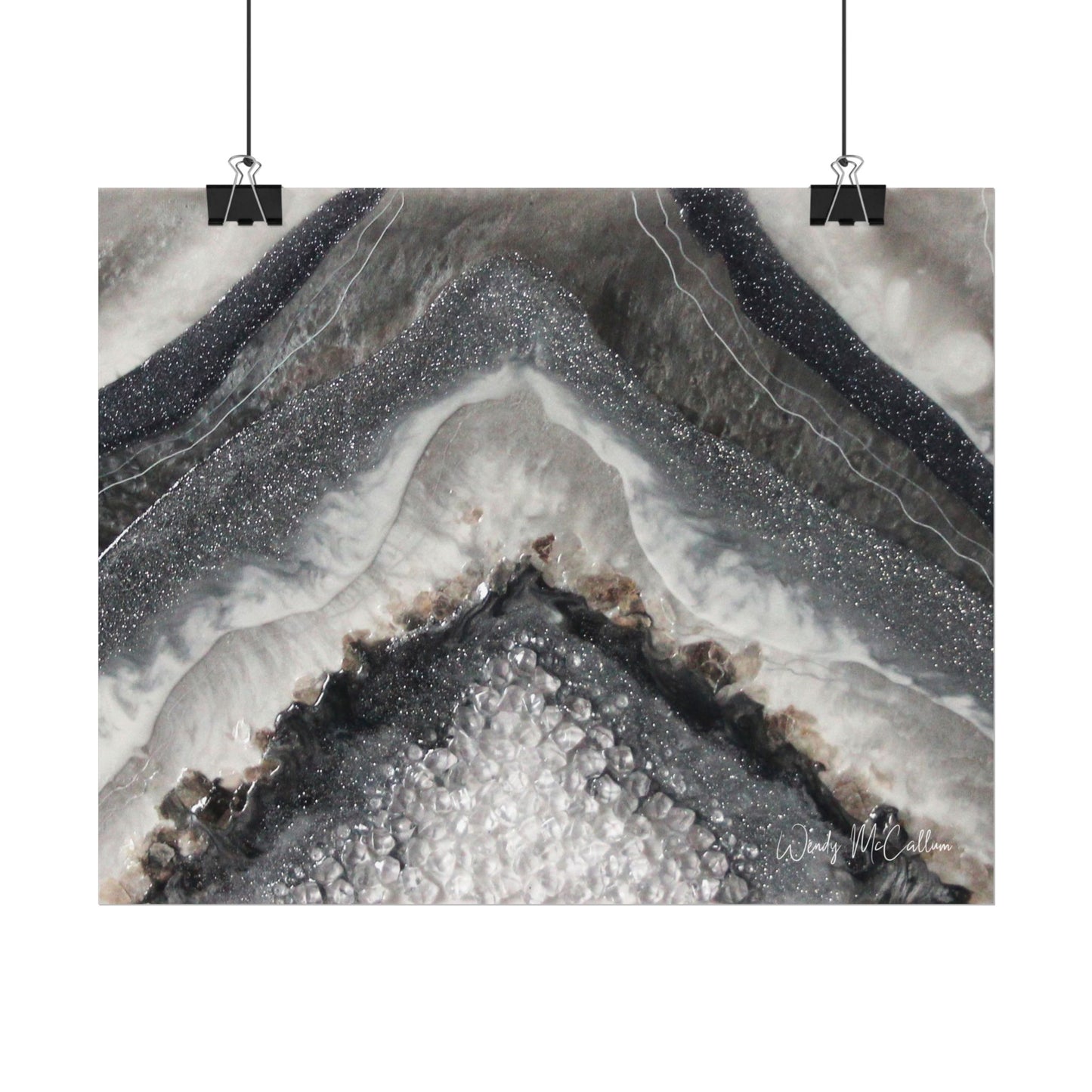 Grey Moonstone Fine Art Print - Splendour